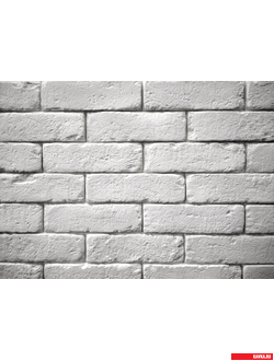 *Кирпич "ГАРВАРД", гипс, цв.Арктика, уп.1м2 (17кг)(30уп)