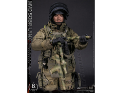 Боец СОБР "Рысь" КОЛЛЕКЦИОННАЯ ФИГУРКА 1/6 scale RUSSIAN SPETSNAZ MVD SOBR LYNX (78059) DAMTOYS