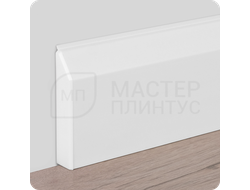 Плинтус с кабель-каналом Comfort Avangard 80х16х2200 мм. Белый