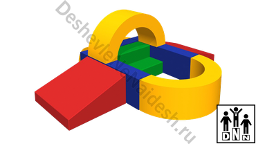 Мягкий игровой комплекс «Трамплин»