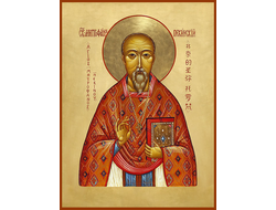 Митрофан Пекинский (Китайский), иерей, Священномученик. Рукописная икона.