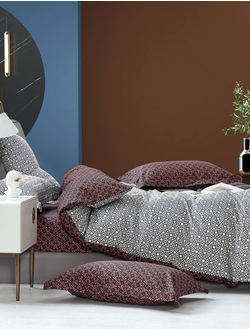 Постельное белье TANGO комплект сатин двуспальный 180x210x1 220x245x1 70x70x2 TS02-X255-70