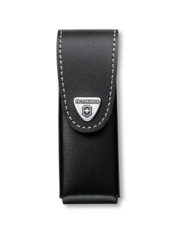 Чехол кожаный на ремень, черный, Victorinox