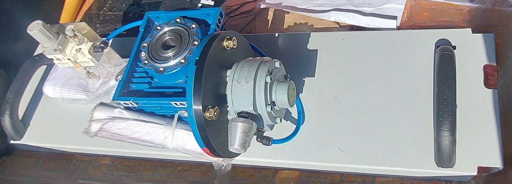 пневмомешалка с редуктором