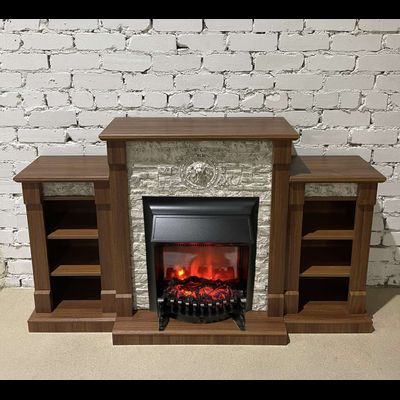 Электрокамин Гамбург NT M6 с очагом Fobos