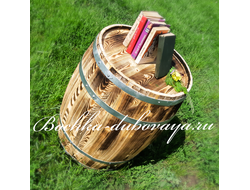 Бочка под старину из сосны 400 литров