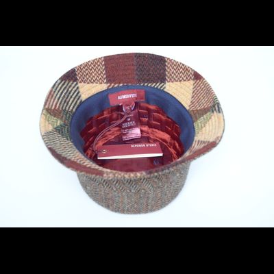 Шляпа панама Alfonso D ' Este 41970 коричневая