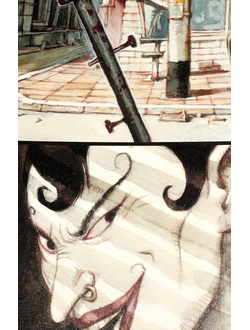 Оригинальный Арт Бук Tekkon Kinkreet / Black And White Art Book Kuro Side