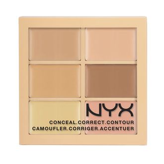 Палитра корректоров NYX Conceal, Correct, Contour Palette 01 Светлая