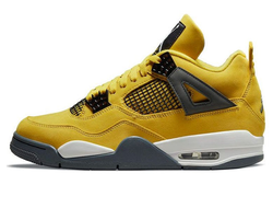 мужские кроссовки Nike Air Jordan 4 Retro 'Lightning' 2021 CT8527-700 брендовая обувь
