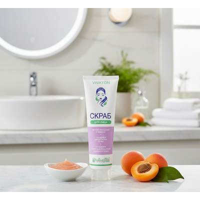 Скраб для лица «Виватон» (100 мл)