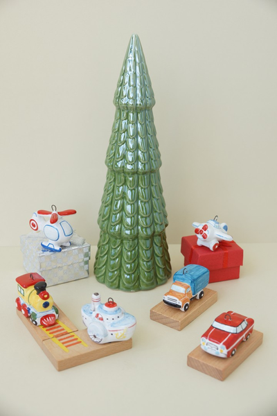 Комплект ёлочных игрушек "Транспорт"