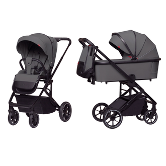 Коляска 2в1 Carrello Alfa+ CRL-6507 Falcon Grey