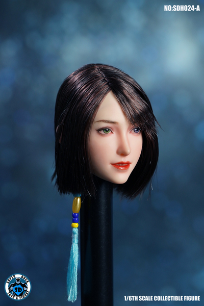 Женская голова (скульпт) - Юна (Final Fantasy X) - 1/6 scale Female Head Sculpture (SDH024A) - SUPER DUCK