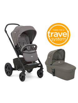 Joie Chrome DLX 2 в 1 коляска + Спальный блок Joie chrome carry cot