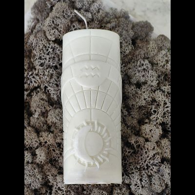 Свеча зодиакальная "Водолей" стихия воздуха