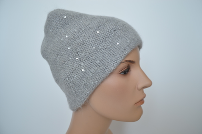 итальянская серая шапка