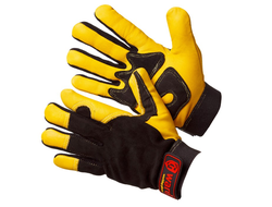 Эргономичные кожаные перчатки с антивибрационной защитой Argo