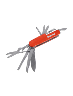 ЕРМАК Нож перочинный, 15см, многофункциональный, нержавеющая  сталь, 2 штуки