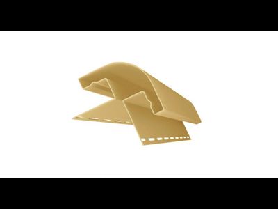 Планка радиусная 3,0 Grand Line ЯФАСАД карамельная