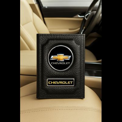Обложка для авто документов с логотипом Шевроле, CHEVROLET