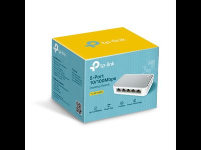 Коммутатор TP-LINK TL-SF1005D 5-портовый 10/100 Мбит/с