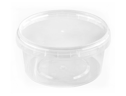 Пресс банка 500мл d-122 круглая с крышкой