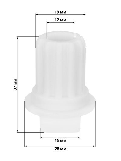 Втулка шнека длинная для мясорубки Philips HR2726 - HR2729, HR2526