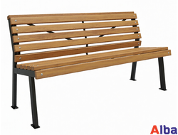 Скамейка деревянная уличная Модерн