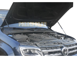 Амортизаторы капота, 2 шт. АвтоУпор для Volkswagen Amarok  I рестайлинг V-3,0 2016-