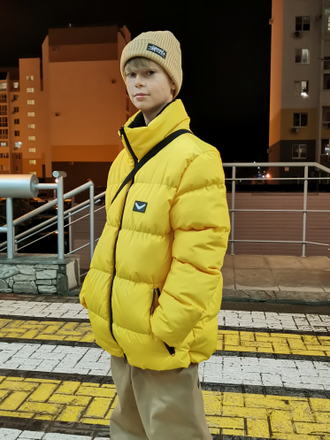 Зимняя куртка Booomerangs Puffer Yellow