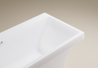 Astra-Form ванна Лотус Solid Surface 185/85 см белая матовая