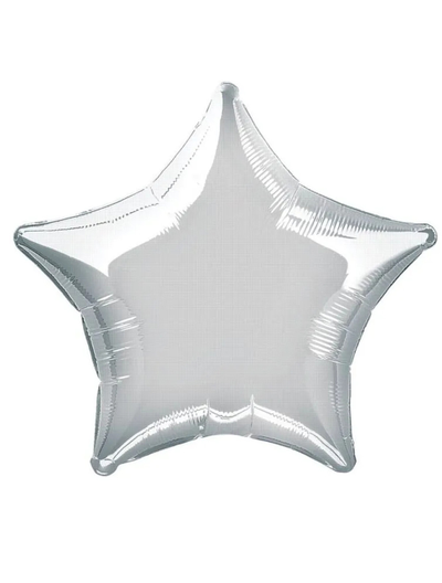 Фольгированный шар-звезда в ассортименте
