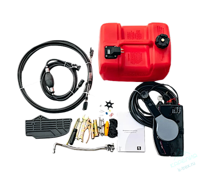 Лодочный мотор Hidea HDEF9.9Pro FES (345 см3) дистанция