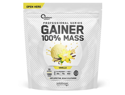 (Optimum System) 100% Mass Gainer - (1000 гр) - (банан)