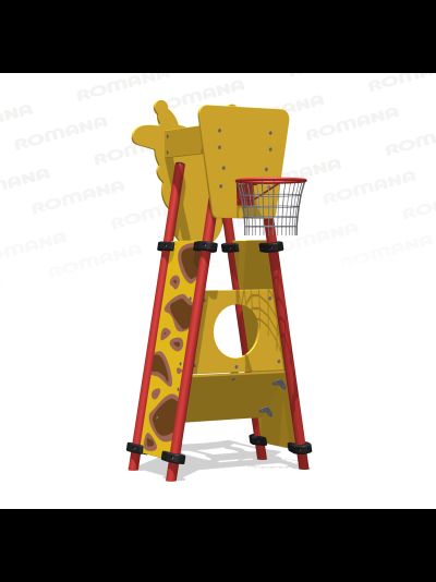 Щит с кольцом для мяча &quot;Жирафик&quot; Romana 057.89.00