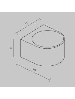 Архитектурная подсветка Blow 3000K 10Вт IP 54, O435WL-L10GF3K