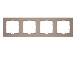 1L1004CH Рамка четверная шампань