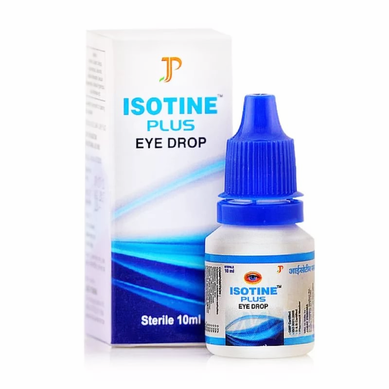 Глазные капли ISOTINE PLUS (Индия) 10 мл