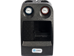 Насосная группа STOUT с 3-х ходовым приводным смесителем 1" без насоса Арт: SDG-0003-002501