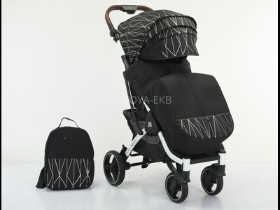 Детская коляска BABALO 2024 FUTURE Серебряные полосы