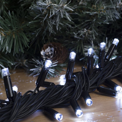 Гирлянда &quot;Нить&quot; светодиодная уличная 22# (холодный) с эффектом мерцания 10м   5шт