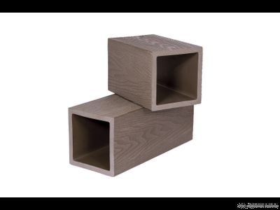 Столб опорный ДПК 125мм  2,9м Темно-коричневый