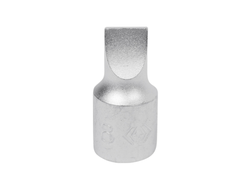 Насадка (бита) торцевая 1/4", Slotted, 8x1,2 мм, L = 25 мм KING TONY 201208X