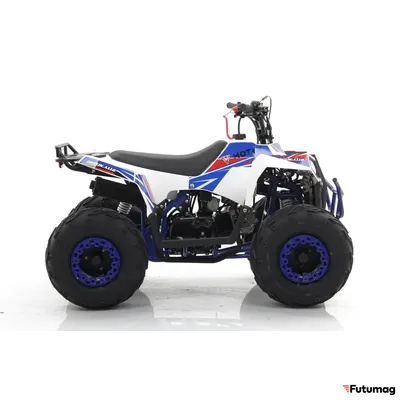 Квадроцикл MOTAX GRIZLIK A110 Бело-синий