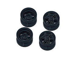 !АНАЛОГ! Wheels /  30 rims Black, BLACK (WHL2)