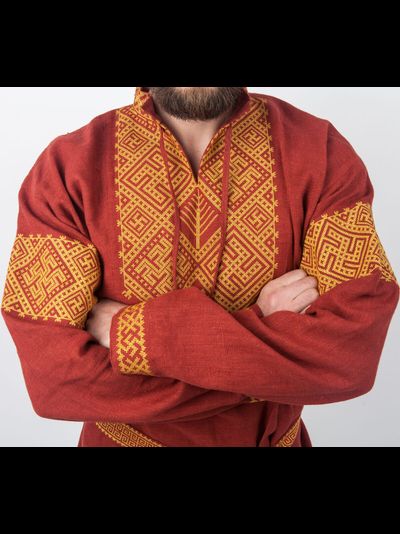 Рубаха с индивидуальным орнаментом "Сила Души"