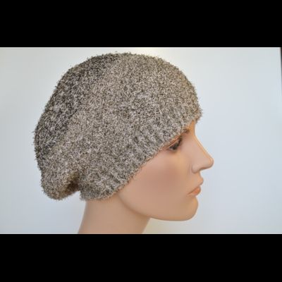 Берет Vizio 1528 BO бежевый стразы