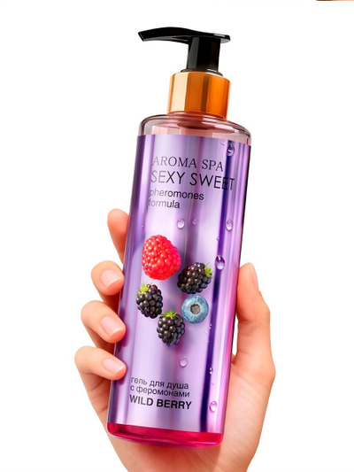 LB-16144 Гель для душа с феромонами Wild Berry 200 мл
