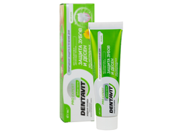 DENTAVIT PRO EXPERT Зубная паста ЗАЩИТА ЗУБОВ и ДЕСЕН, 90% натуральных компонентов, БЕЗ ФТОРА, 85 г